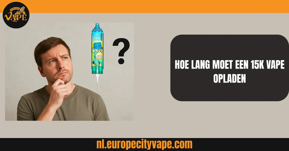 Wie lange dauert das Aufladen eines 15K Vape? Kompletter Ladeleitfaden 2025 Wie lange dauert das Aufladen eines 15K Vape? Kompletter Ladeleitfaden 2025