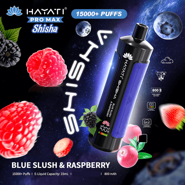 Hayati Shisha 15k Puffs Disposable Vape (Box of 10)