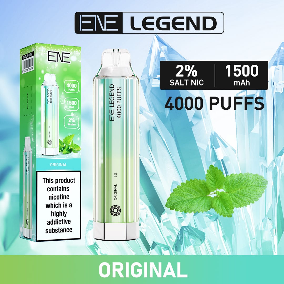 Elux ENE Legend 4000 Züge Einweg Vape (Schachtel mit 10 stück)
