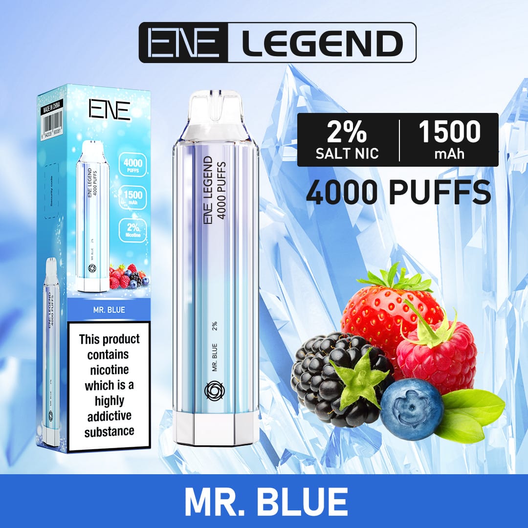 Elux ENE Legend 4000 Züge Einweg Vape