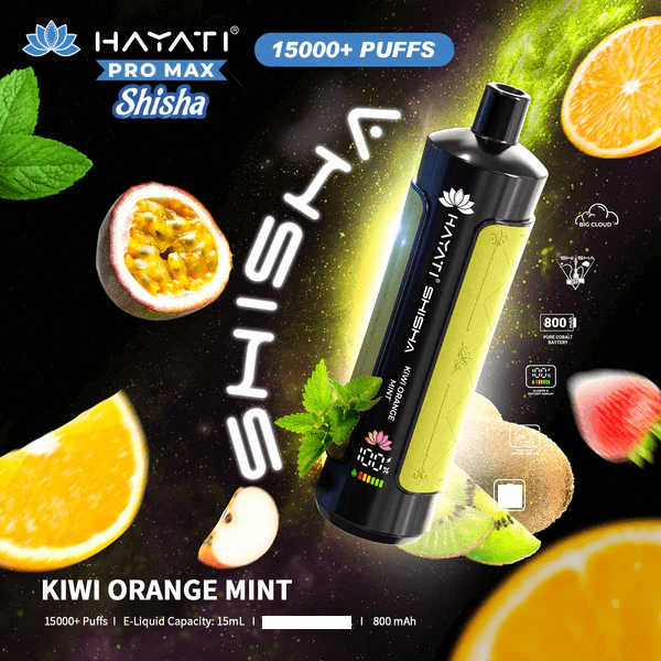 Hayati Shisha 15k Puffs Disposable Vape (Box of 10)