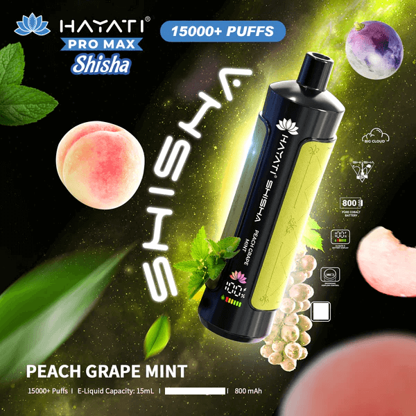 Hayati Shisha 15k Puffs Disposable Vape