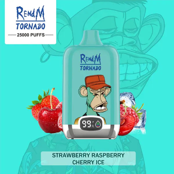 REndM Digital Box 25000 Strawberry Raspberry Cherry Ice