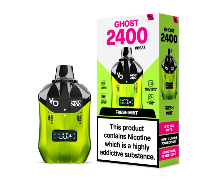 Ghost 2400 Puffs Disposable Vape (Box of 5)