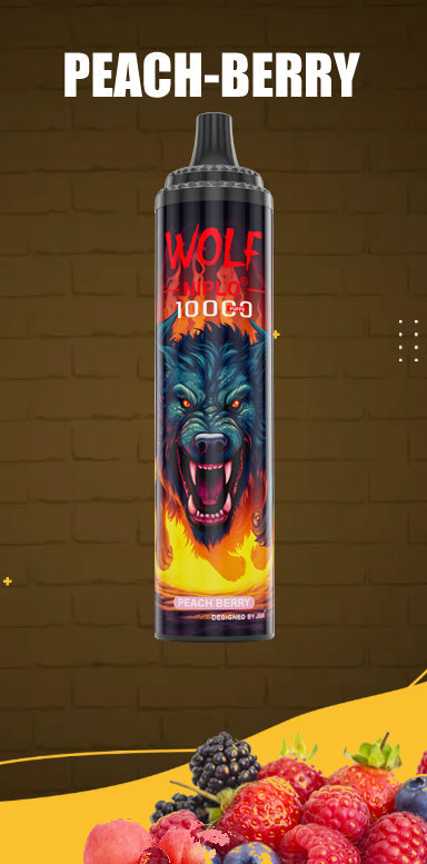 JNR Wolf Niplo 10000 Züge Einweg Vape