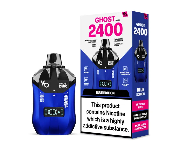 Ghost 2400 Puffs Disposable Vape (Box of 5)