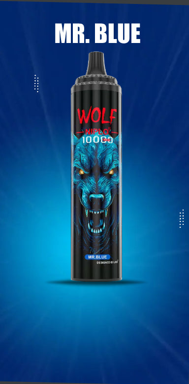 JNR Wolf Niplo 10000 Züge Einweg Vape (Schachtel mit 10 stück)
