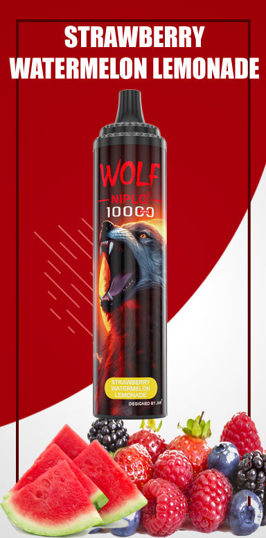 JNR Wolf Niplo 10000 Züge Einweg Vape (Schachtel mit 10 stück)
