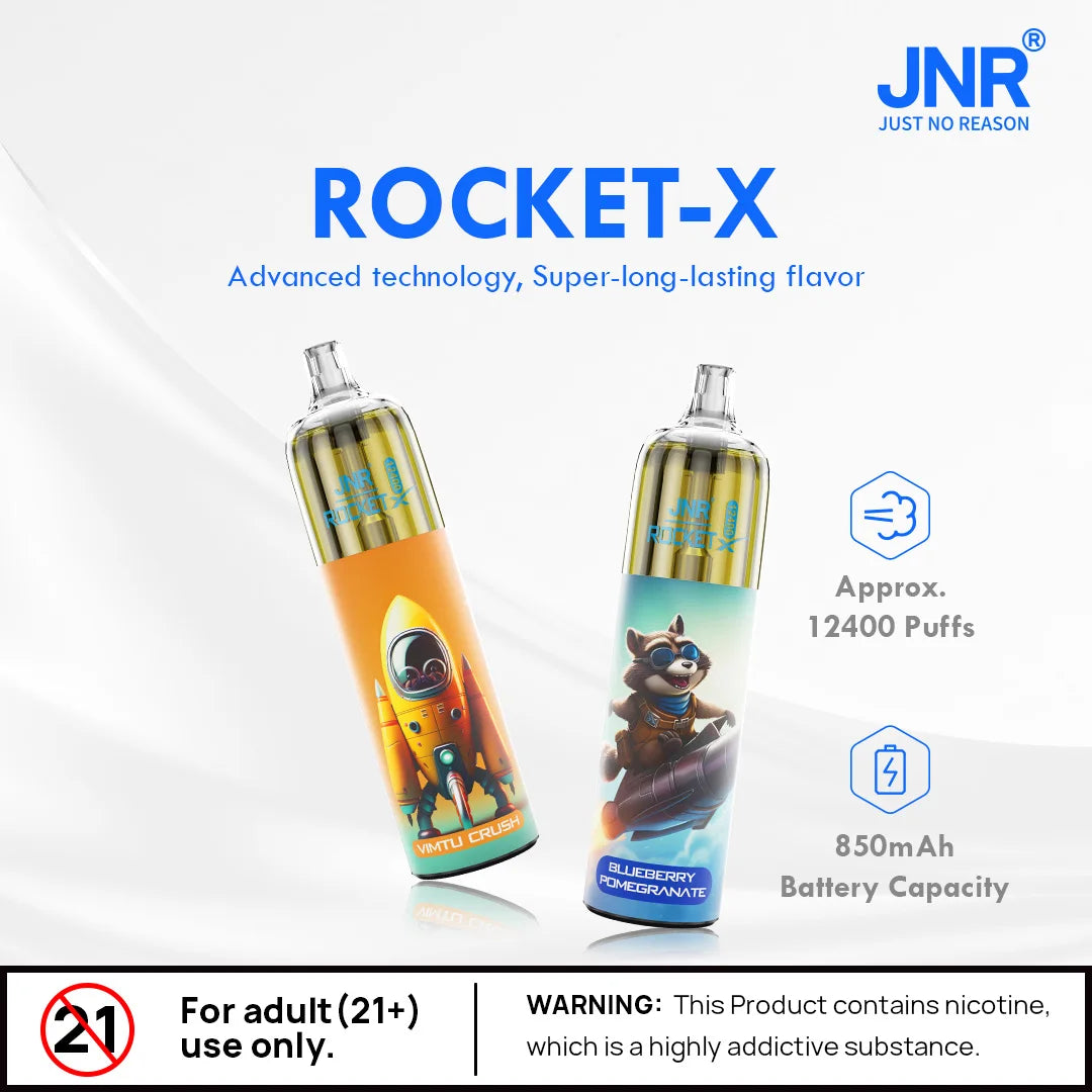 JNR Rocket X 12400 Züge Einweg Vape (Schachtel mit 10 stück)
